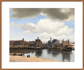 Плакат View of Delft, c.1660-61