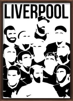 Плакат Liverpool Superstars
