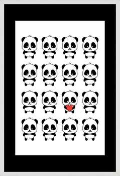 Плакат Panda Love
