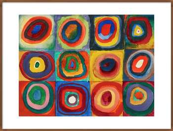 Плакат Concentric rings